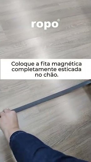 ropo Glass 3: Como usar a fita magnética #ropoGlass3 #robôaspirador #shorts