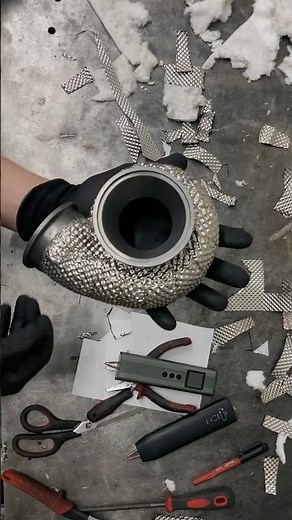 Clean Heat Shield Installation Technique #welder #tutorial