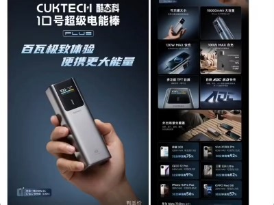 酷态科10号Plus发布相比10号三大升级。自充升级到100W，容量升级到15000mAh，接口变成2C1A。