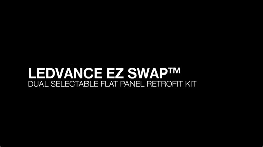 The LEDVANCE EZ SWAP™ Performance Class Dual Selectable Flat Panel...