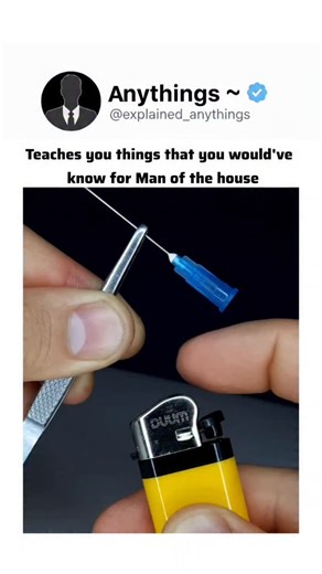 Anythings ~ on Instagram: "This video demonstrates a DIY project to create a portable pyrography (wood-burning) pen using common household items. Key Components Used: Heating Element: Two syringe needles, with one bent and connected to the other to form a tip that heats up through electrical resistance. Body: A pencil (specifically the eraser end with the metal ferrule) acts as the insulated handle. Power Source: A rechargeable AA Ni-Cd battery. Control: A small rocker switch used to complete th