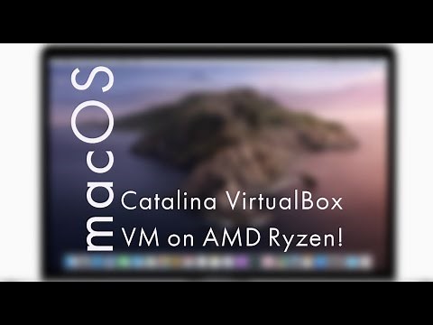 How to install macOS Catalina VirtualBox VM on AMD Ryzen based system