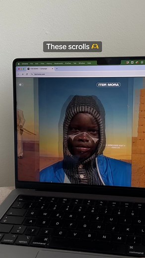 Watch these juicy scroll animations bring this gorgeous lookbook to life #readymag #eshop #webdesign #lookbook #graphicdesign #portfolio