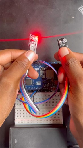 Pouring Light Effect 💡#shorts #diy #tech #youtubeshorts #arduino