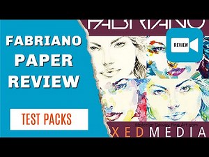 Which Artist's Paper to Buy? (Fabriano Paper Test Packs)