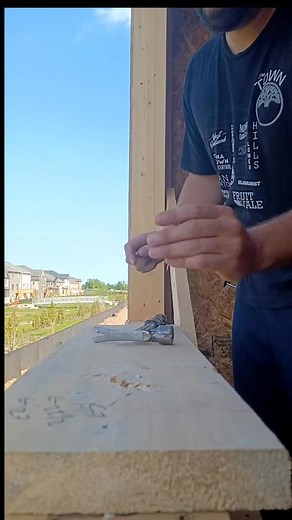 33.Martinez challenge (pure) #martinez #construction #carpenter #tricks #skills #hammertime #fyp | Spicymoustache