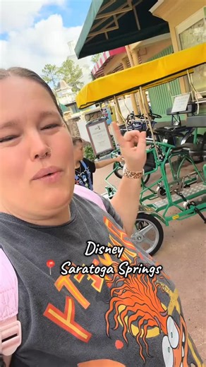 Cyndi Hoffer on Instagram: "At Saratoga Springs resort for the week. Had to try the bikes! And happy we did! First time using @dvcrentals for a DVC moderate resort and it’s so nice! #davidsvacationclubrentals #hostedbydvcr #dvcrpartner"