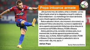 85K views · 1K reactions |  "Îl spălăm pe creier, FCSB este Steaua". MM Stoica l-a înfierat din nou pe Adi Popa pentru ce a spus: "E un mic influencer, că fotbal nu mai joacă de mult" | Orange Sport | Facebook