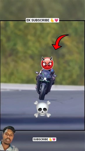 Kawasaki Ninja H2r Bike Riding | Ninja H2r Bike Speed Check 🚀#shorts #ninjah2r #bikerace