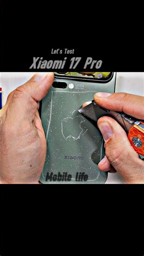 Xiaomi 17 Pro Bend Test 📱☠️ #xiaomi #xiaomi17pro #viral #trending #shorts