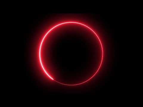 Free Circle Shape Glowing Neon Lines in Loop animation by Motion Made