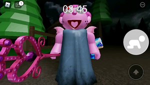 被roblox puppet里的艾比打的画面