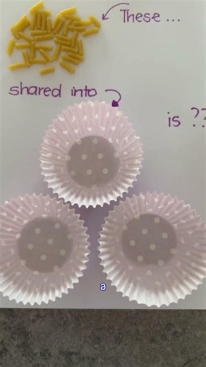 Simple maths activity for multiplication & division