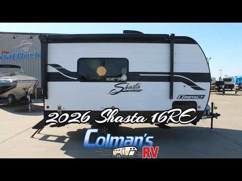 2026 Shasta 16RE – The PERFECT Lightweight Camper for Easy Towing!
