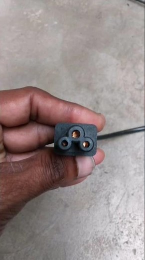 laptop charger power cable cord mickey mouse type power cor