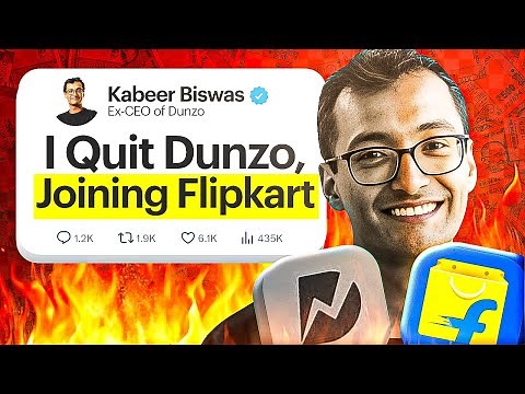 Indian Startup News 243: Kabeer Biswas Leaving Dunzo to Join Flipkart Minutes