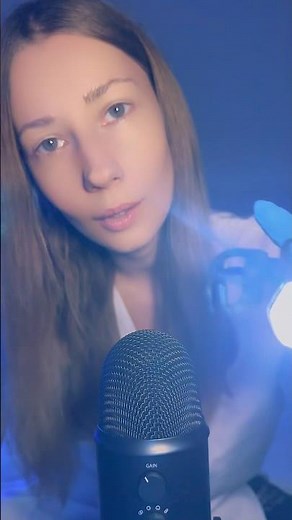 ASMR Vision Relaxation — Doctor’s Exam 👁️💤 #asmrdoctor #asmrlighttriggers