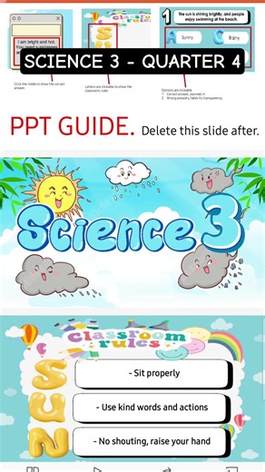 Science 3 - Quarter 4 | Types of Weather (v3)