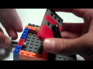 V4 Lego Pinball Machine Flipper Mechanism Tutorial