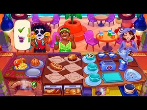 Food Court in Cooking Craze/ New York -Mexico - London/ Hard One