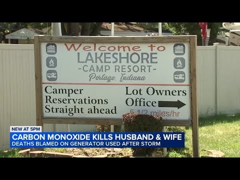 Couple dies of carbon monoxide poisoning; 6 hospitalized in NW Indiana