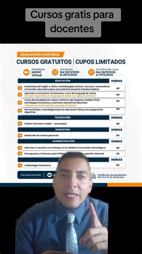 Cursos GRATIS para docentes de la UNEMI #educacion #ecuador #educarayu #explicacion #docentes | Educa RaYu