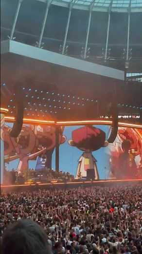 Gorillaz rattled Tottenham Hotspur Stadium through huge hits like ‘Dirty Harry’