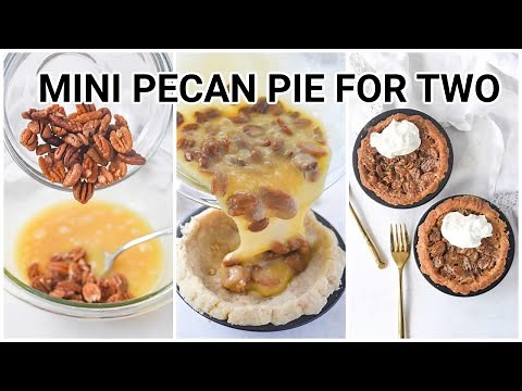 Mini Pecan Pies {Individual Pecan Pie}