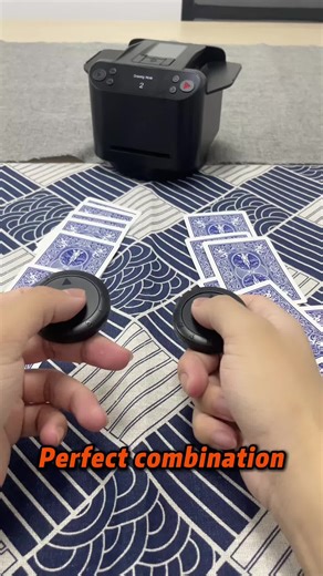 No More Shuffling Struggles: Back to Loving Card Games! #AccessibleGaming #CardShuffler #GameNightHelp #MobilityAid #CardDealer