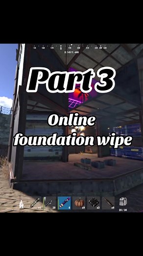 We left the server with inventory’s full of c4 and rockets. I made some new spawns whole day 🤣 #rust #console #raidingrust #rustraiding