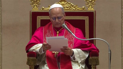 Pope Leo gives his first annual address to Vatican-accredited envoys from 184 countries, in what is sometimes called a "State of the World" speech. #PopeLeo #Vatican #StateoftheWorld #Speech #Diplomacy #Religion #live #Reuters #News Keep up with the latest news from around the world: https://www.reuters.com/ | Reuters