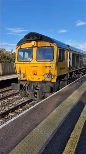 GB Railfreight, GBRf, Class 66, 66751 #class66 #freight #locomotive #railway #train #trainspotting
