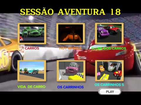 Sessão aventura 18 DVD menu 6 em 1