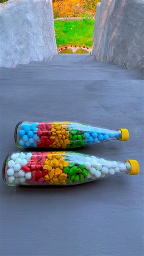 Breaking glass bottle ⚠️🔥 Crushing Crunchy & Soft Things #asmr #shorts #asmrsound #satisfyingvideo