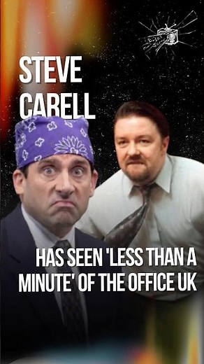 Steve Carell Has Seen 'Less Than a Minute' of The Office UK — I'd Just Copy Ricky! #behindthescenes