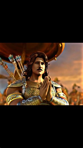 ये तो मेरा ही परिवार है केशव ❤️🚩 #kurukshetra #arjun #sreekrishna #viral #shorts