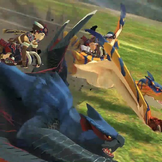 Team up and take on Co-Op multiplayer quests in #MHStories2: Wings of Ruin! Coming July 9. 🔥🥚 | Monster Hunter