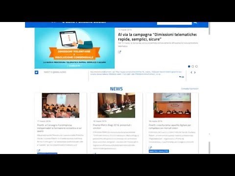 Dimissioni telematiche, video tutorial per i Cittadini