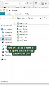 1.4M views · 45K reactions | Junta archivos en uno solo 六‍️ #tipsdeexcel #tipsdeexcel #trucosdeexcel #cursodeexcel #cursoexcelonline #exceltips | Super Excel | Facebook