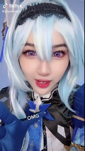 Eula Cosplay: So Cute! 😍🤍