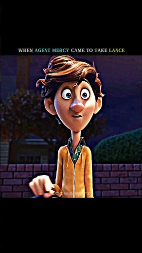 Agent Mercy & Lunch 🔥😱 | Spies in Disguise Edit | #spiesindisguise #edit #shorts