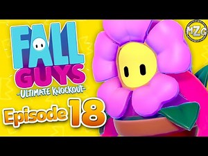 Fall Guys: Ultimate Knockout Gameplay Part 18 - Flower Pot Costume!