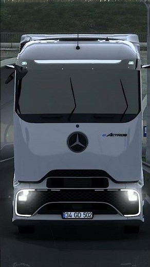 The New Actros MP6 in ETS 2 #eurotrucksimulator2 #ets2 #actros #simulation #mercedes #mercedesbenz
