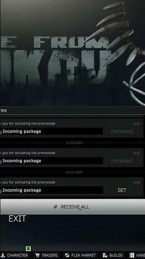 *NEW*TARKOV PROMO CODE(working as of 12/19/25) #eft #codes #promo #escapefromtarkov #tarkov