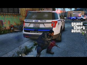 GTA 5 MODS LSPDFR 1044 - GANG UNIT PATROL!!! (GTA 5 REAL LIFE PC MOD)