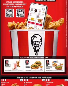 Kohldampf? Dann schnappt euch jetzt die exklusiven Coupon-Deals in der KFC-App! | KFC