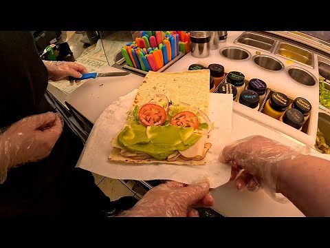 Subway Sandwiches POV Training At Subway
