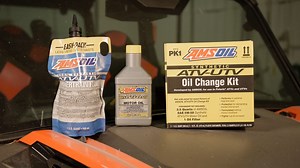 Finding the right parts to change your oil is time better spent on the trail. Simplify your ATV and UTV oil changes with everything you need in one box. 🙌 Blake Gillespie l John Gillespie | AMSOIL INC.