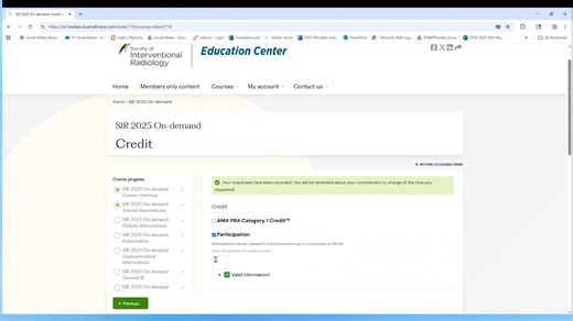 SIR is pleased to announce the launch of our new learning center—your one-stop-shop for continuing education and practice advancement! Connect your SIR account today to access your transcripts and start learning in this purpose-built IR learning environment designed for medical professionals. https://brnw.ch/21wWUHB | Society of Interventional Radiology
