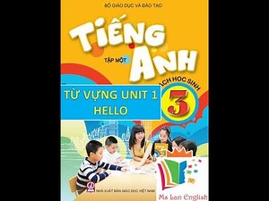 TỪ VỰNG TIẾNG ANH LỚP 3- UNIT 1:HELLO